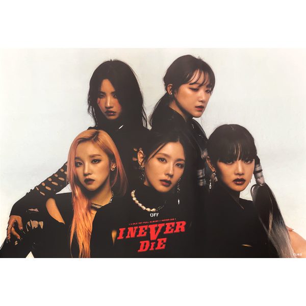 (여자) 아이들 | (G)I-DLE | 1ST FULL ALBUM [ I NEVER DIE ] | (RISKY VER.) POSTER ONLY Supply