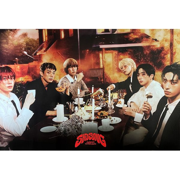 피원하모니 | P1HARMONY | 7TH MINI ALBUM [ SAD SONG ] | (S VER.) POSTER ONLY Online Hot Sale