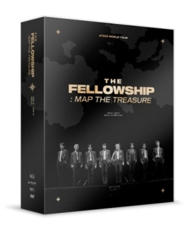 에이티즈 | ATEEZ WORLD TOUR [ THE FELLOWSHIP : MAP THE TREASURE SEOUL ] DVD Online Hot Sale