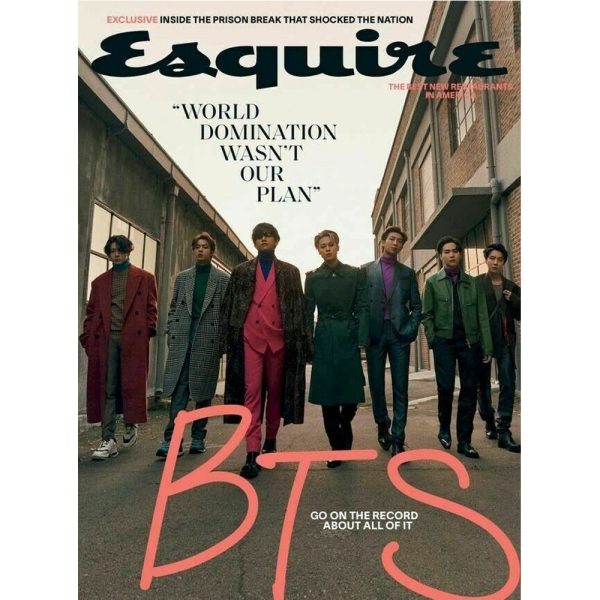 에스콰이어 | ESQUIRE WINTER 2020 21 [ BTS ] Online now