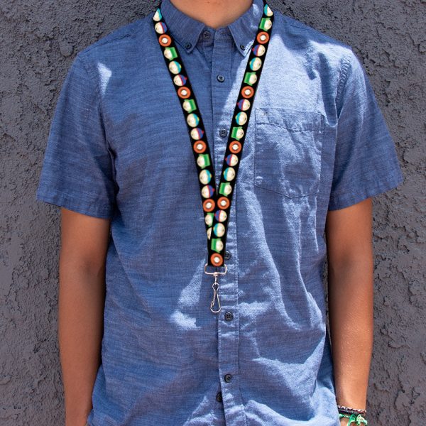 Lanyard - 1.0  - South Park Boys Face Repeat Black Online Sale - Image 2