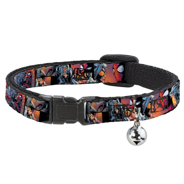 Cat Collar Breakaway - Spider-Man & Black Cat Scene Blocks Discount