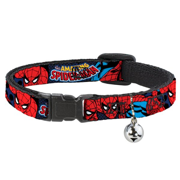 MARVEL COMICS Cat Collar Breakaway - Amazing Spider-Man For Cheap